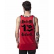 Dragstrip Clothing Kustom Kulture Basketball Vest Red